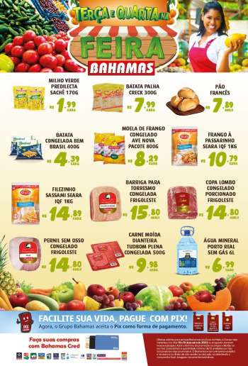 Folheto Bahamas Supermercados - 18/01/2022 - 19/01/2022.