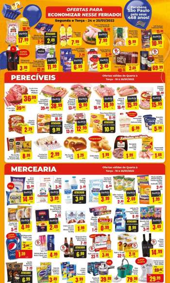 Folheto Barbosa Supermercados - 19/01/2022 - 25/01/2022.