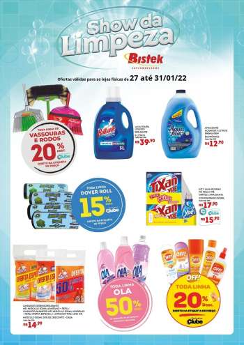 Folheto Bistek Supermercados - 27/01/2022 - 31/01/2022.