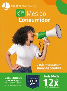 Lojas Lebes - Revista Mês do Consumidor