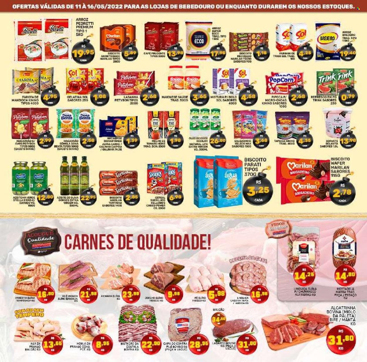 Encarte Iquegami Supermercados  - 11.05.2022 - 16.05.2022. Página 1.