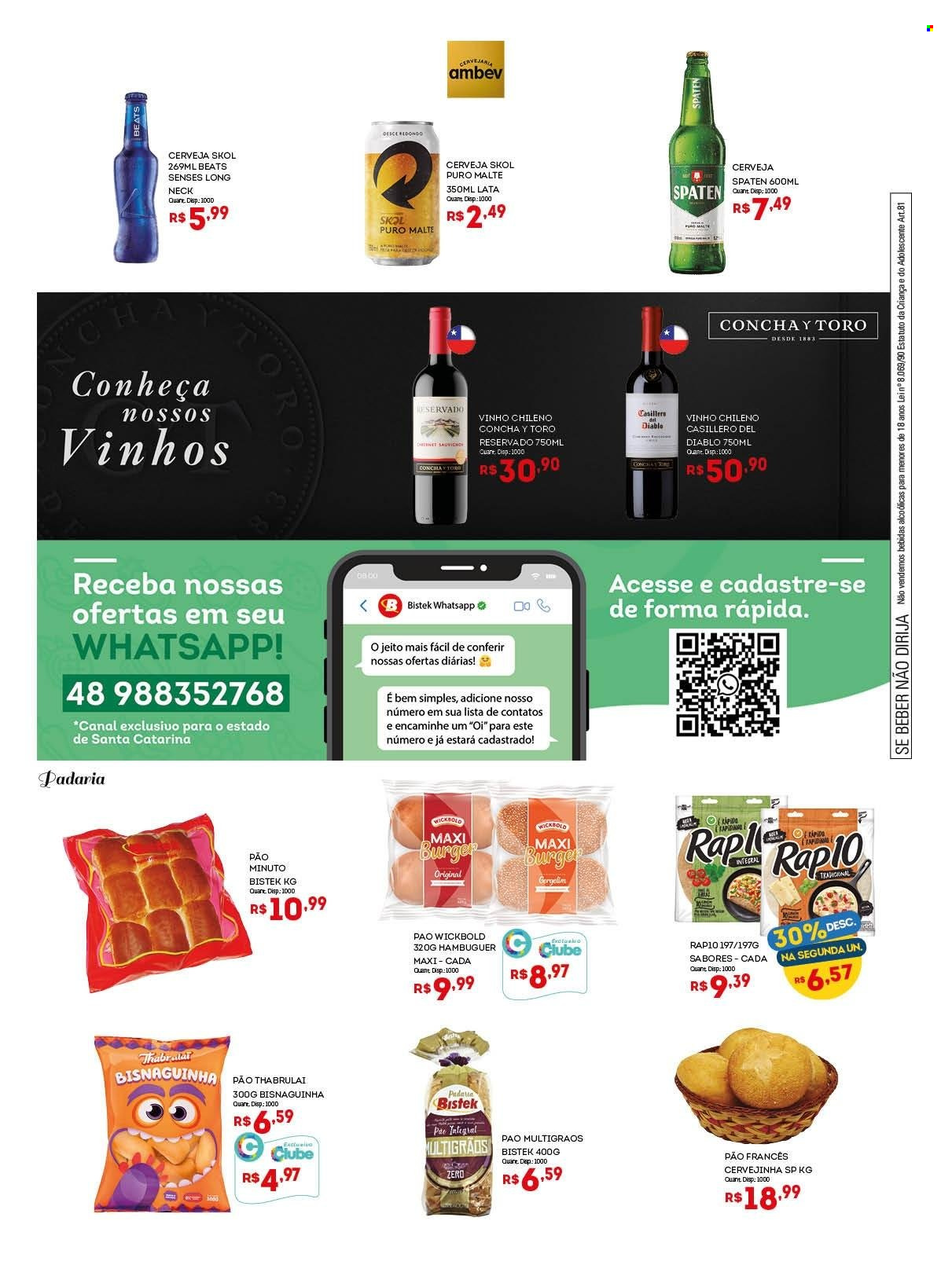 Encarte Bistek Supermercados  - 11.05.2022 - 24.05.2022. Página 12.