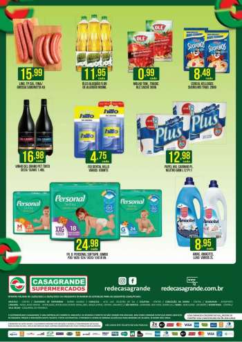 Folheto Casagrande Supermercados - 16/05/2022 - 29/05/2022.