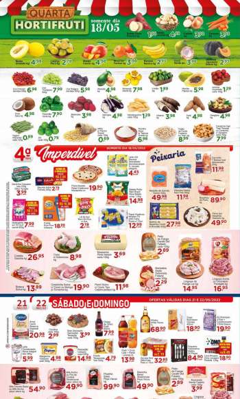 Folheto Rossi Supermercados - 18/05/2022 - 24/05/2022.