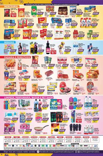 Folheto Ayumi Supermercados - 19/05/2022 - 25/05/2022.