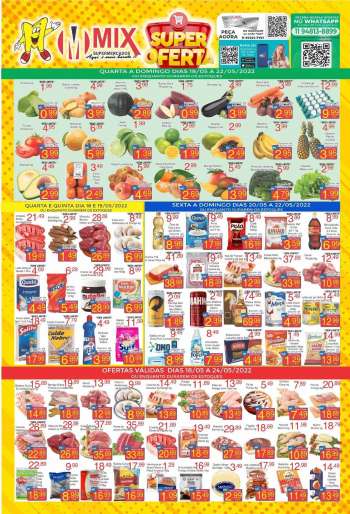 Folheto Mix Supermercados - 18/05/2022 - 24/05/2022.