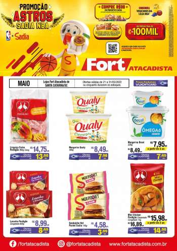 Folheto Fort Atacadista - 21/05/2022 - 31/05/2022.