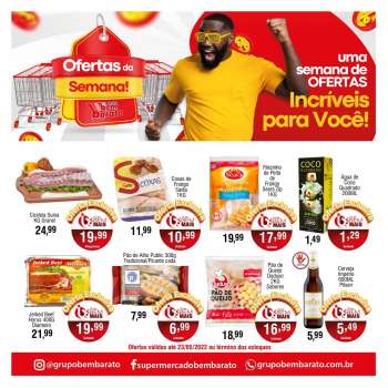 Folheto Supermercado Bem Barato - 17/05/2022 - 23/05/2022.