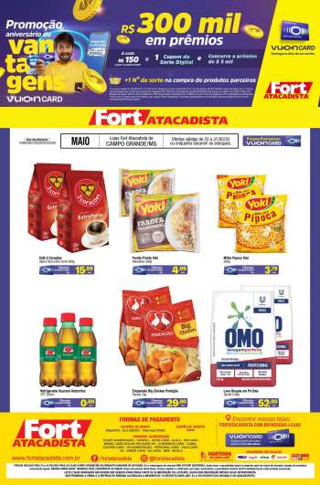 Folheto Fort Atacadista - 23/05/2022 - 31/05/2022.