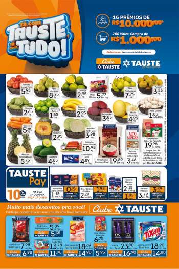 Folheto Tauste Supermercados - 24/05/2022 - 26/05/2022.