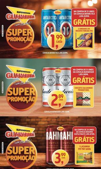 Folheto Supermercados Guanabara - 25/05/2022 - 28/05/2022.