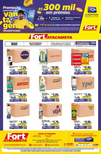 Folheto Fort Atacadista - 25/05/2022 - 29/05/2022.