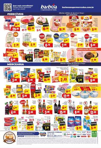 Folheto Barbosa Supermercados - 25/05/2022 - 31/05/2022.