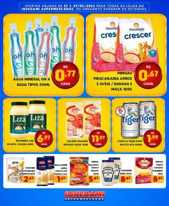 Folheto Iquegami Supermercados - 27/05/2022 - 29/05/2022.