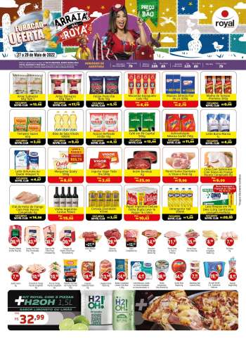 Folheto Royal Supermercados - 27/05/2022 - 29/05/2022.
