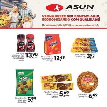 Folheto Asun Supermercados - 27/05/2022 - 05/06/2022.