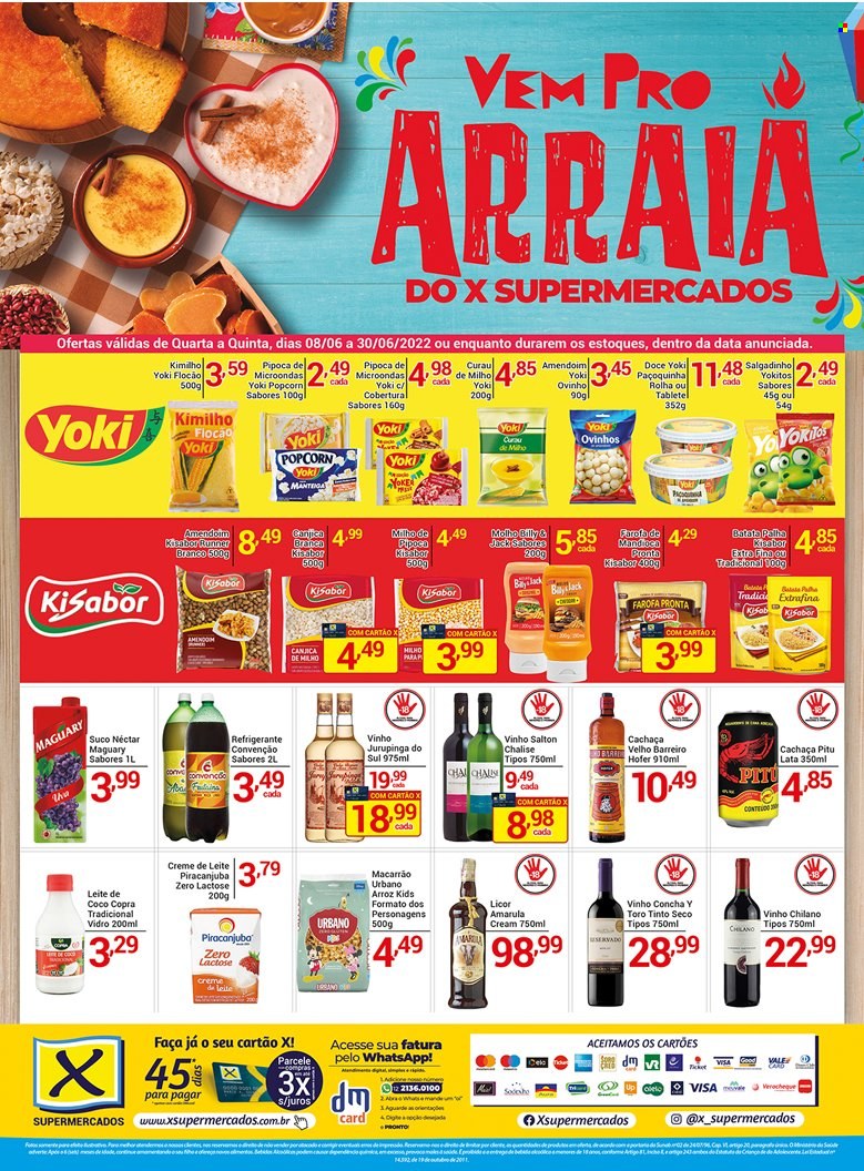 Encarte X Supermercados  - 08.06.2022 - 30.06.2022. Página 2.
