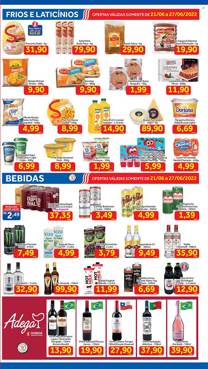 Encarte Shibata Supermercados  - 21.06.2022 - 27.06.2022. Página 3.