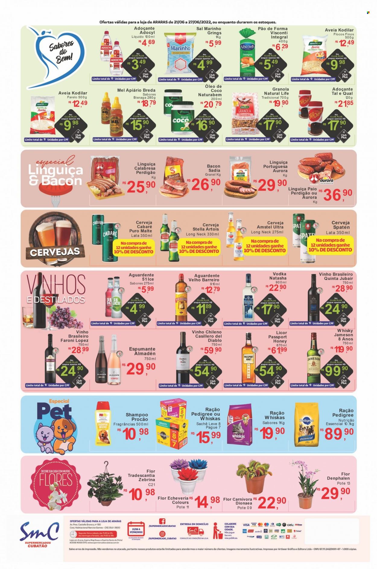 Encarte Supermercado Cubatão  - 21.06.2022 - 27.06.2022. Página 4.
