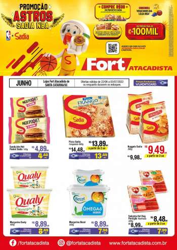 Folheto Fort Atacadista - 22/06/2022 - 03/07/2022.