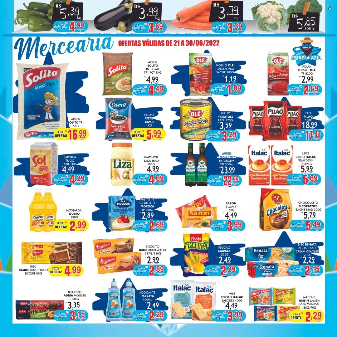 Encarte Supermercado Estrela Azul  - 21.06.2022 - 30.06.2022. Página 2.