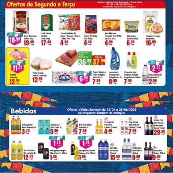 Folheto Supermercado Negreiros - 22/06/2022 - 28/06/2022.
