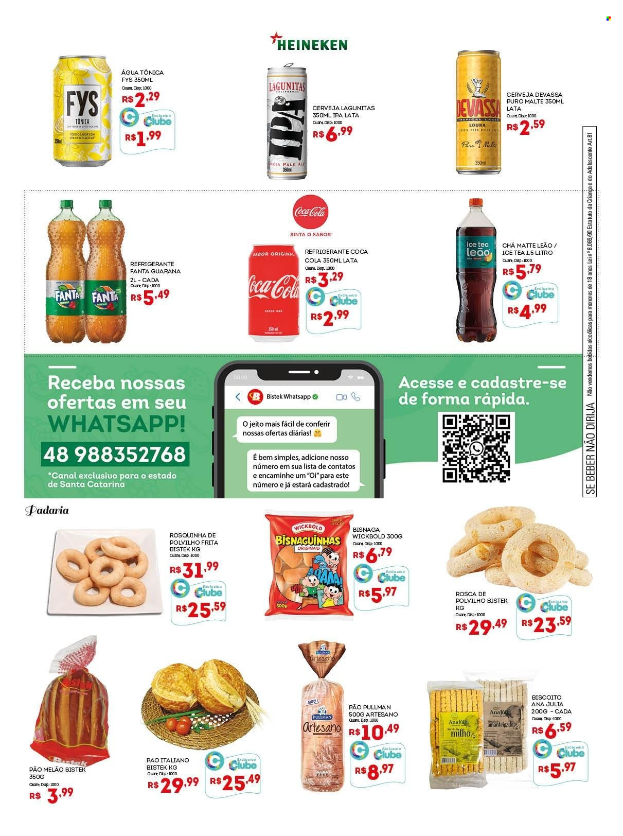 Encarte Bistek Supermercados  - 22.06.2022 - 05.07.2022. Página 8.