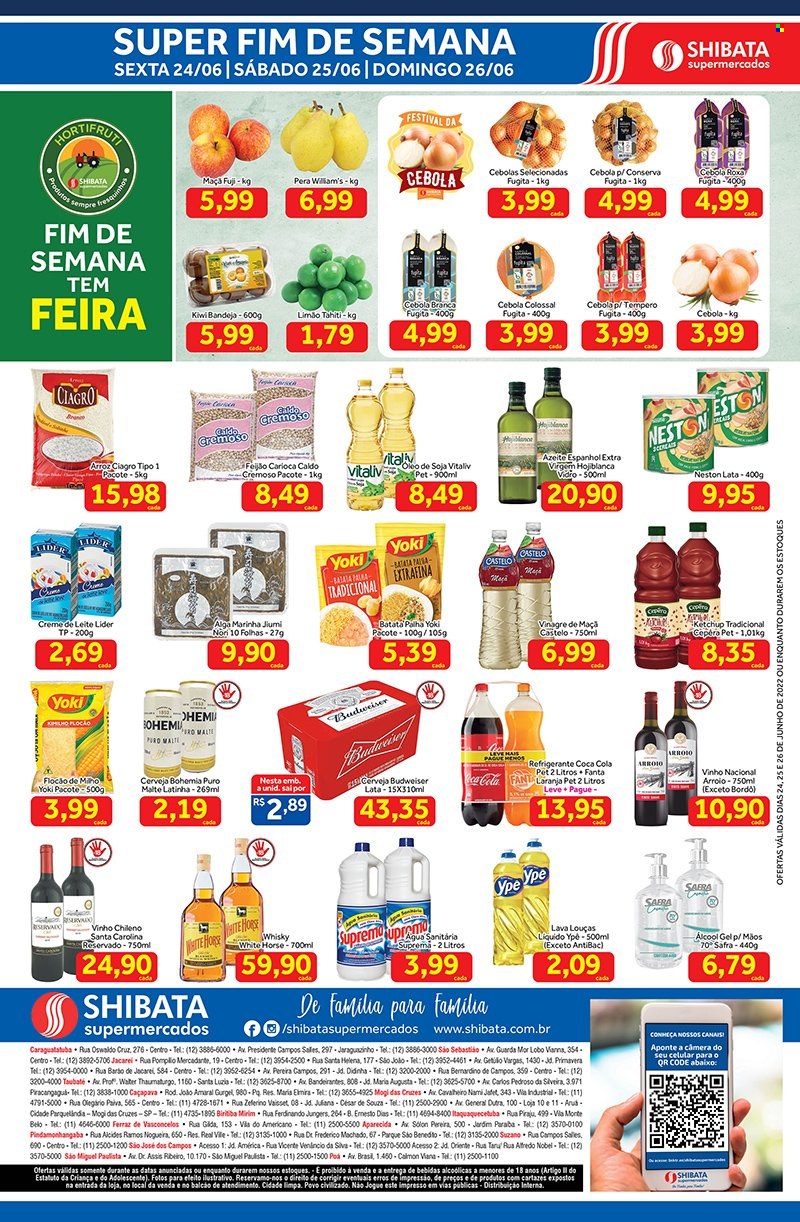 Encarte Shibata Supermercados  - 24.06.2022 - 26.06.2022. Página 2.