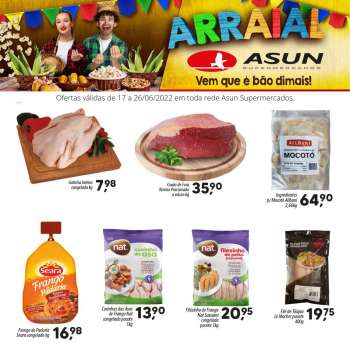 Ofertas Asun Supermercados - Arraial