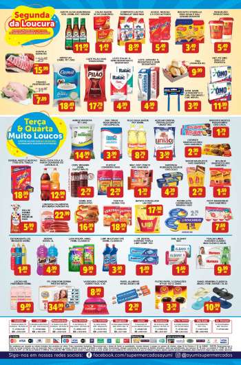 Folheto Ayumi Supermercados - 24/06/2022 - 29/06/2022.