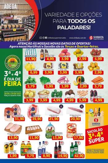 Ofertas Shibata Supermercados - Semanal