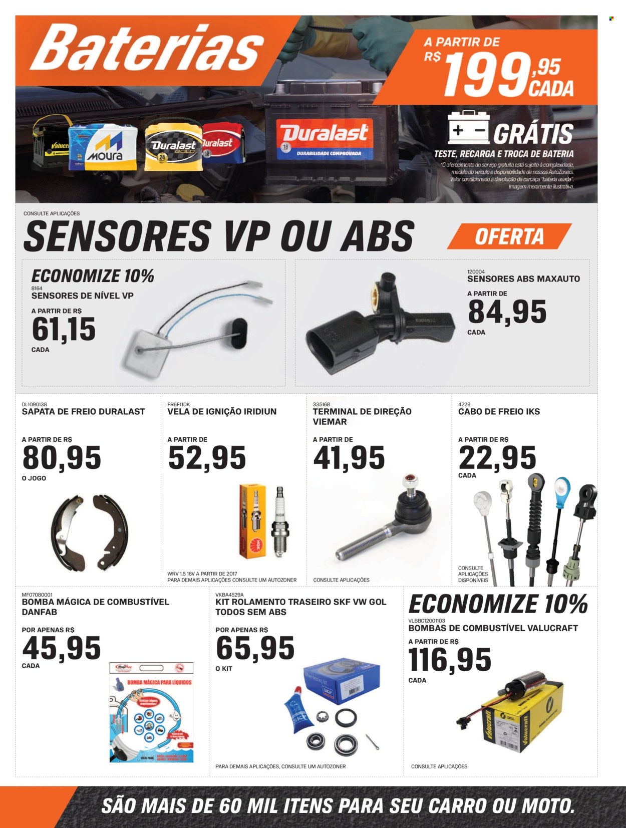 thumbnail - Folheto AutoZone - 08/04/2024 - 05/05/2024 - Produtos em promoção - limpador, luvas. Página 6.