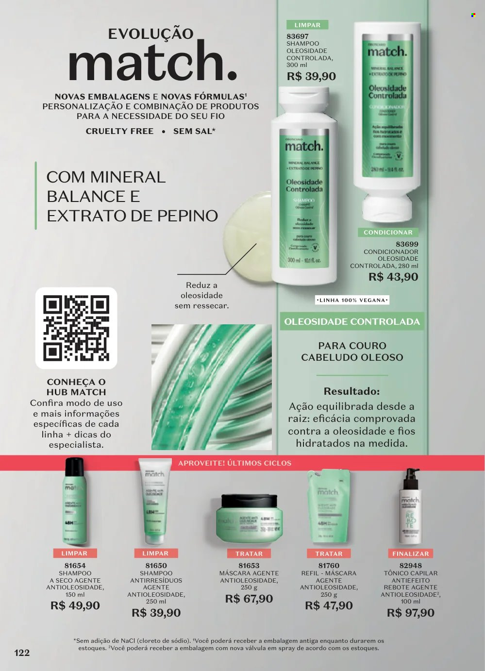 thumbnail - Folheto O Boticário - 15/04/2024 - 12/05/2024 - Produtos em promoção - shampoo, máscara, condicionador, tônico capilar. Página 137.