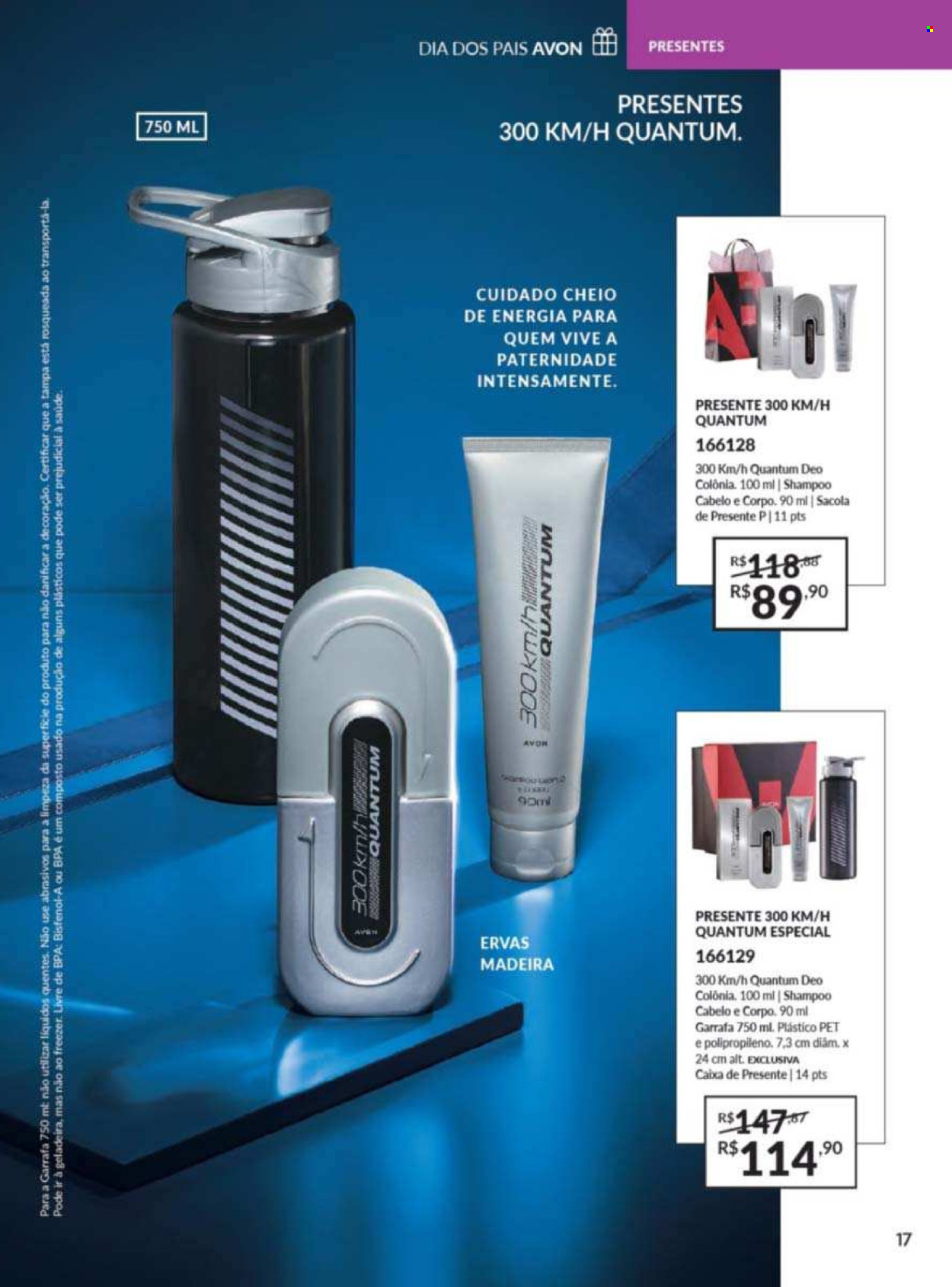 thumbnail - Folheto Avon - Produtos em promoção - shampoo, Avon, desodorante, água de colonia, decoração. Página 15.