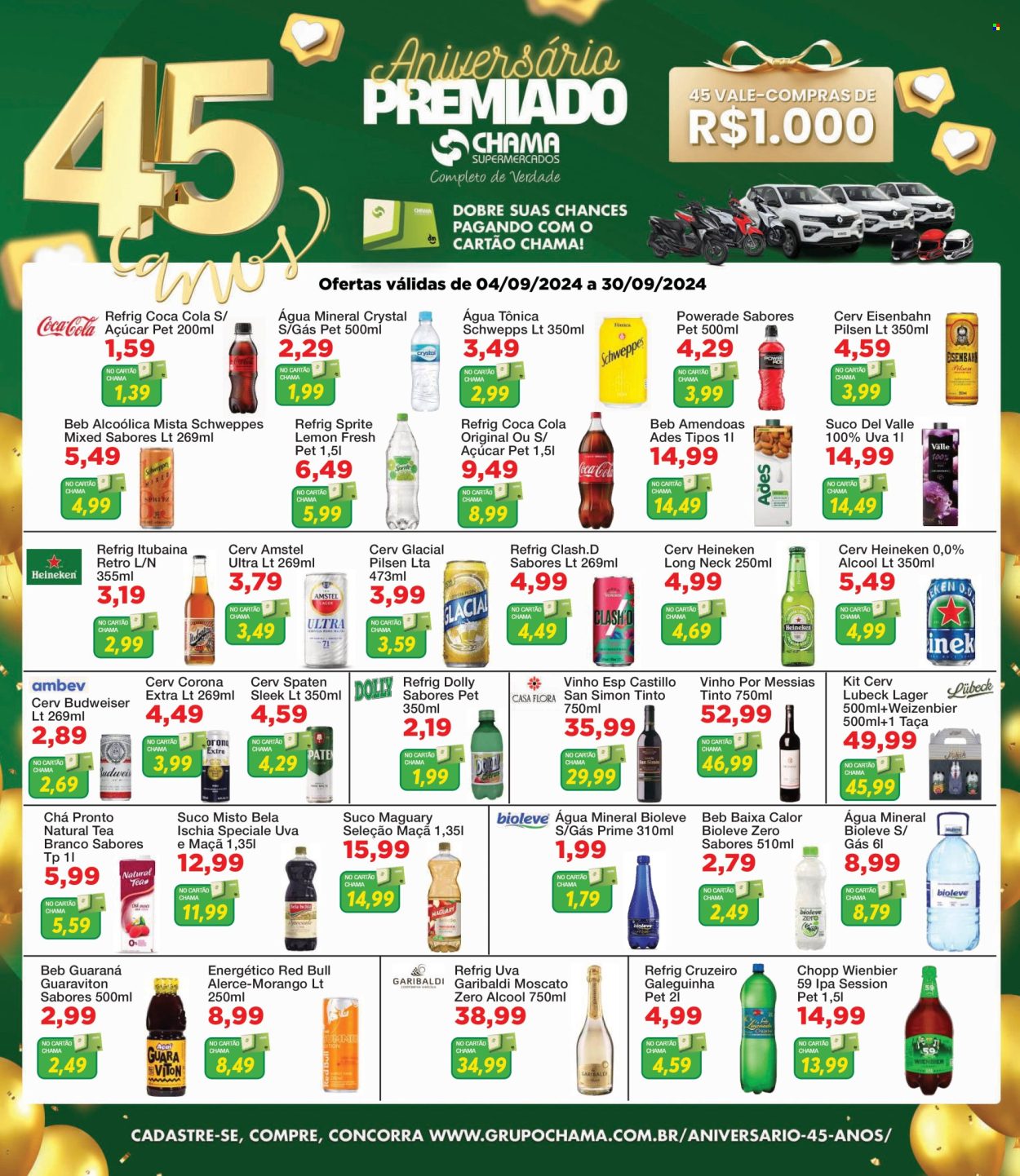 Folheto Chama Supermercados - 04/09/2024 - 30/09/2024. Página 7