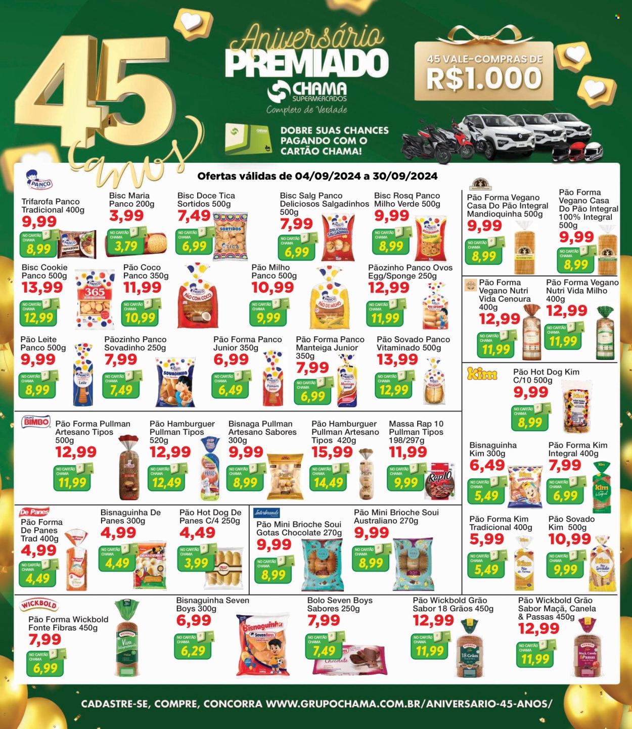 Folheto Chama Supermercados - 04/09/2024 - 30/09/2024. Página 9