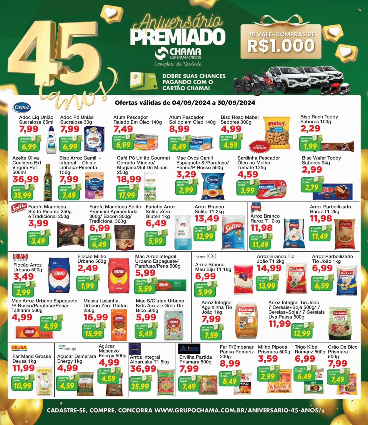 Folheto Chama Supermercados - 04/09/2024 - 30/09/2024. Página 10