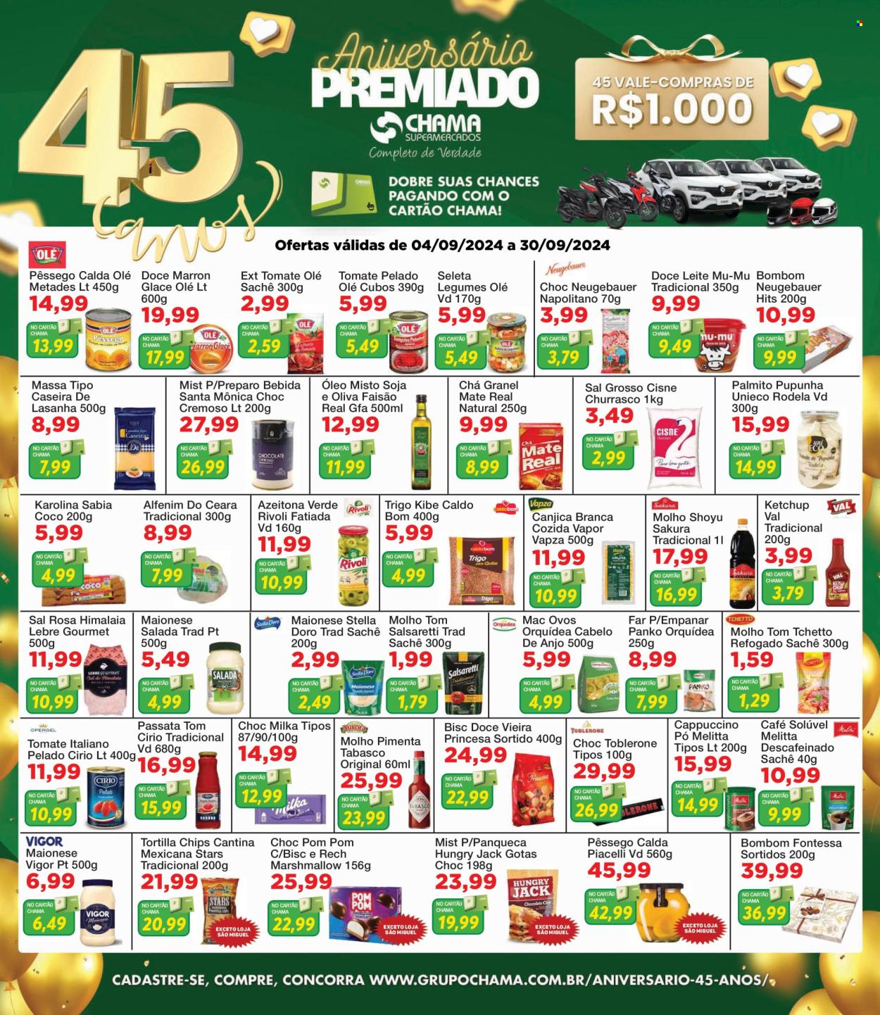 Folheto Chama Supermercados - 04/09/2024 - 30/09/2024. Página 18