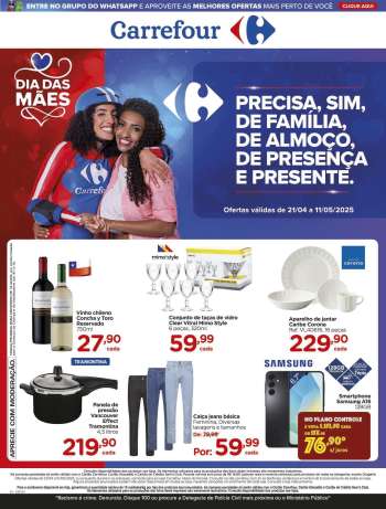 Folheto Carrefour Hiper - 21/04/2025 - 11/05/2025.