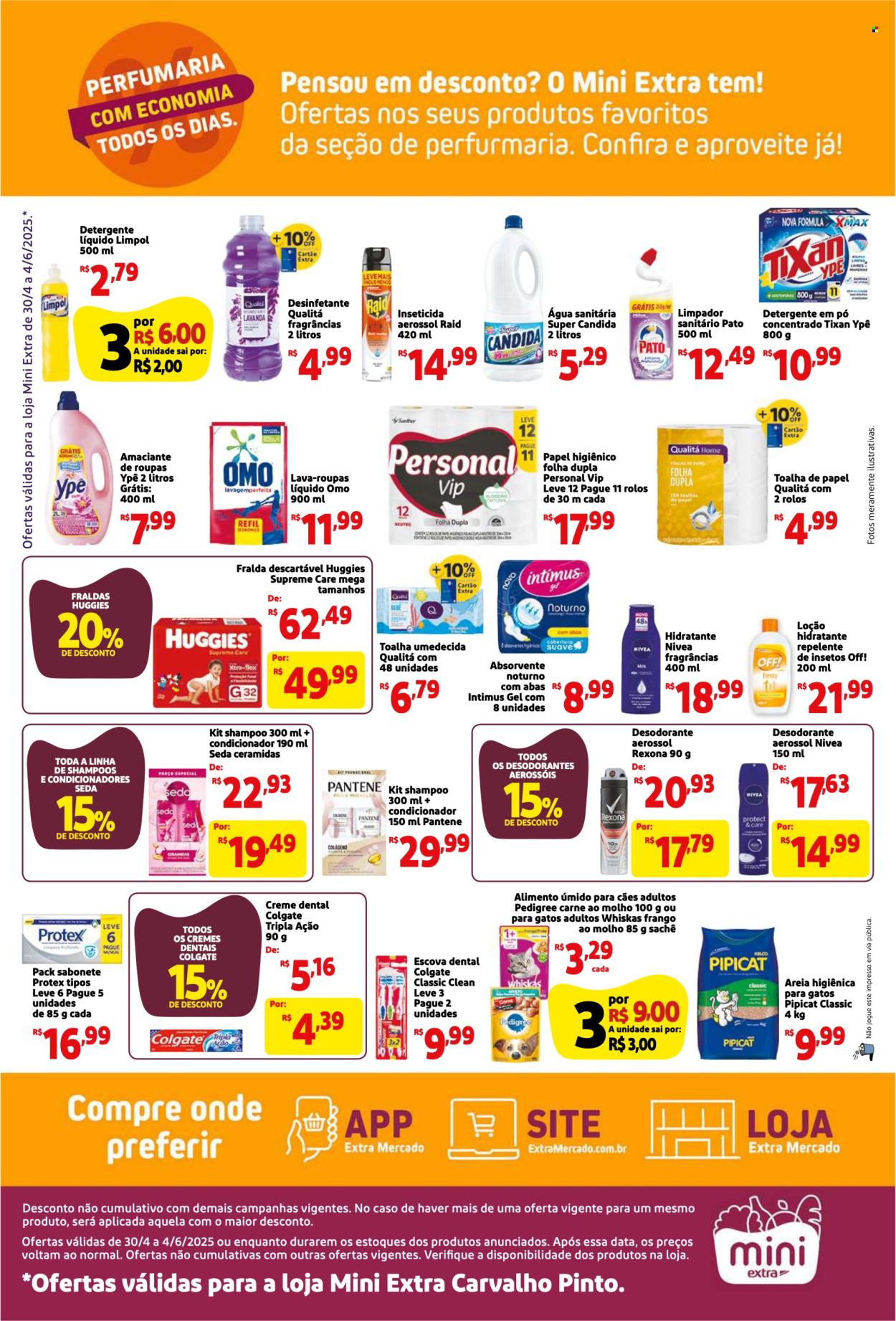Folheto Mini Extra - 30/04/2025 - 04/06/2025. Página 1