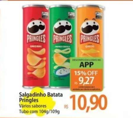 Salgadinho Batata Pringles