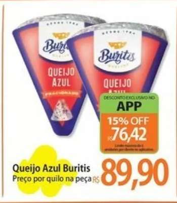 Queijo azul Buritis