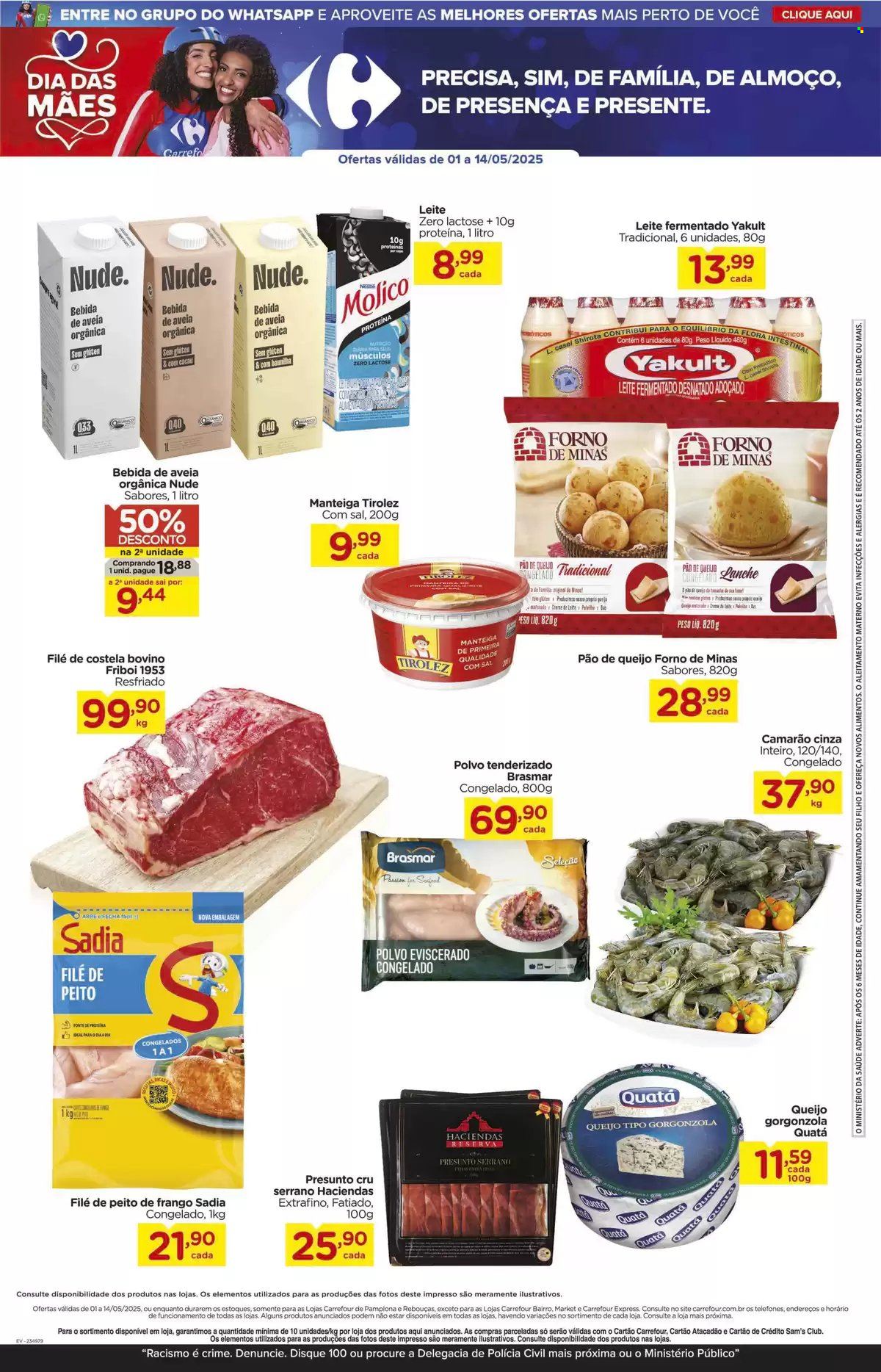 Folheto Carrefour Hiper - 01/05/2025 - 14/05/2025. Página 1