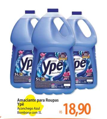 Amaciante para Roupas Ypê