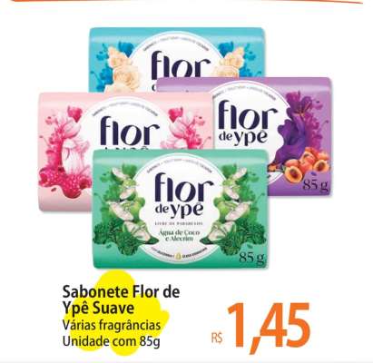 Sabonete Flor de Ypê Suave