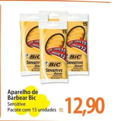 Aparelho de Barbear Bic