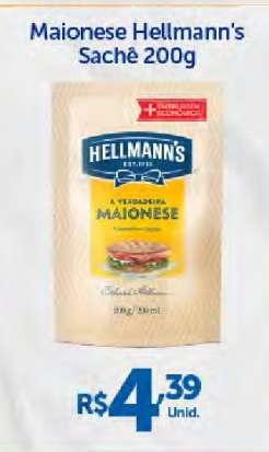 Maionese Hellmann's Sachê 200g