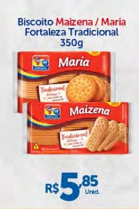 Biscoito Maizena / Maria Fortaleza Tradicional 350g