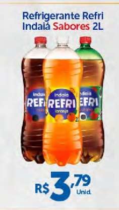 Refrigerante Refri Indaiá Sabores 2L