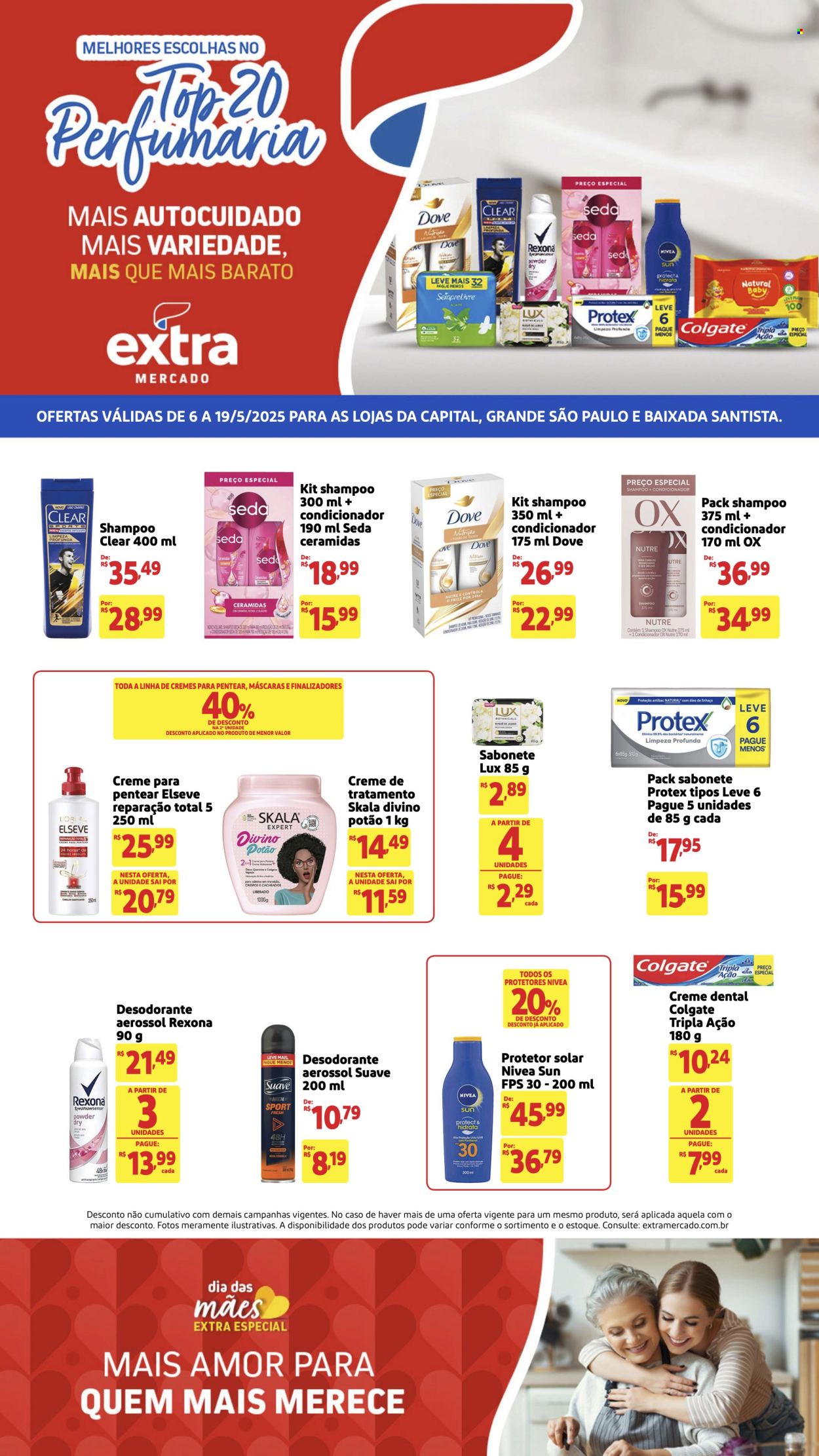 Folheto Mercado Extra - 06/05/2025 - 19/05/2025. Página 1